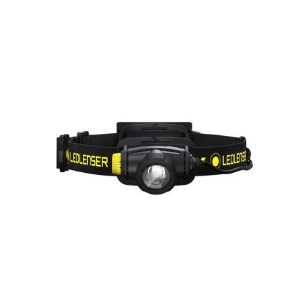 Ledlenser H5R WORK - stmievateľná nabíjateľná LED čelovka 1800 mAh, IP67, 500 lm, 45 h, čierna