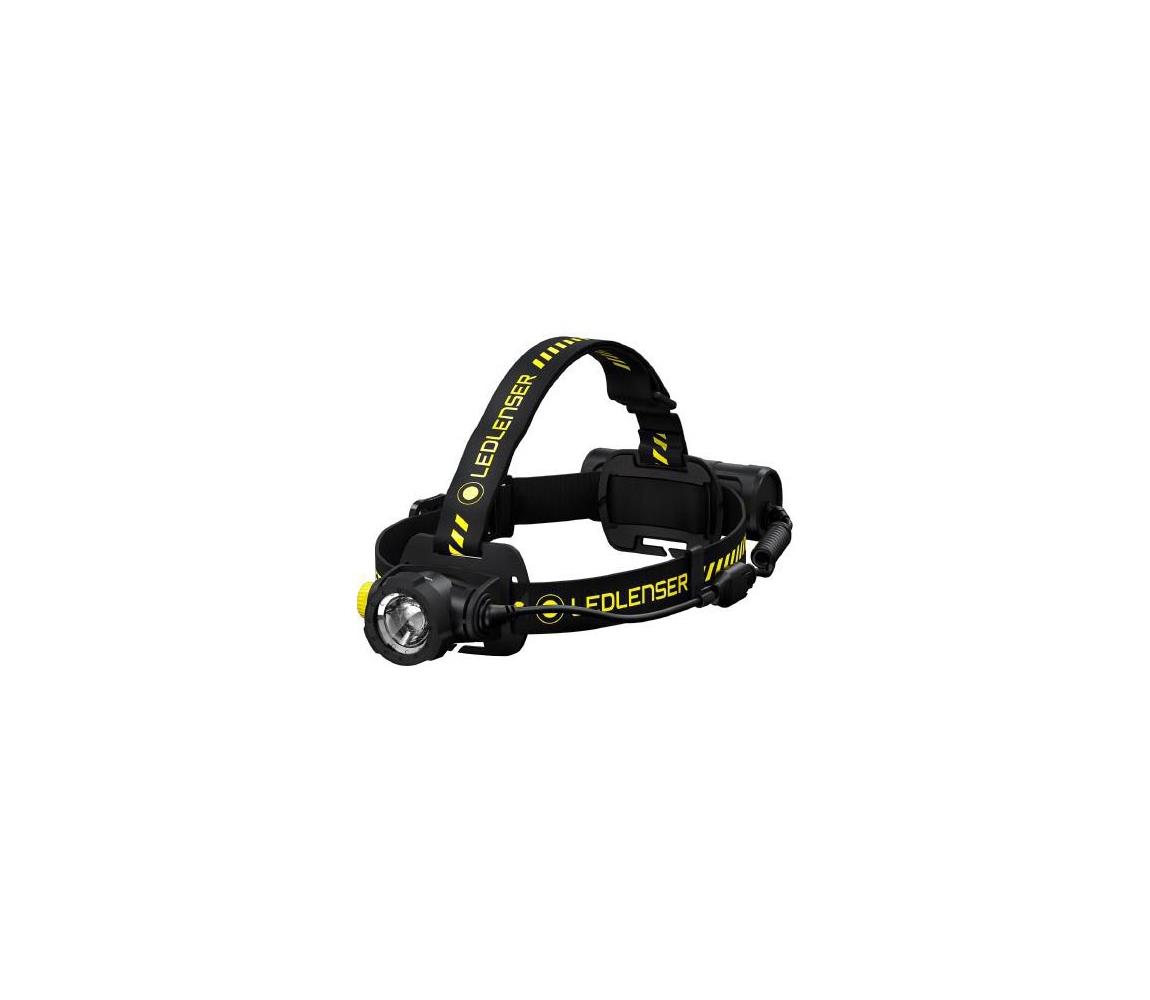 Ledlenser H7R WORK - LED stmievateľná nabíjateľná čelovka LED/4800 mAh IP67 1000 lm 60 h čierna 502195