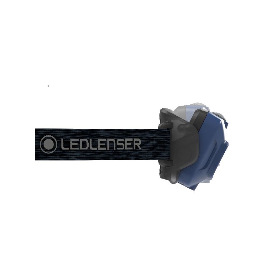 Ledlenser HF4R Core - LED stmievateľná nabíjateľná čelovka s 1000 mAh batériou, IP68, 500 lm, 35 h, modrá