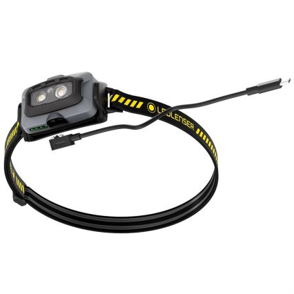 Ledlenser HF4R Work - LED stmievateľná dobíjateľná čelovka LED/1000 mAh IP68 500 lm 35 h čierna
