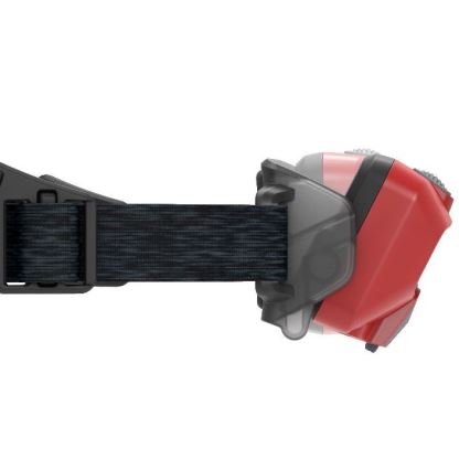 Ledlenser HF6R Core - stmievateľná dobíjateľná LED čelovka, 2000 mAh, IP68, 800 lm, 60 h, červená