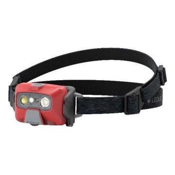 Ledlenser HF6R Core - stmievateľná dobíjateľná LED čelovka, 2000 mAh, IP68, 800 lm, 60 h, červená