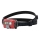 Ledlenser HF6R Core - stmievateľná dobíjateľná LED čelovka, 2000 mAh, IP68, 800 lm, 60 h, červená