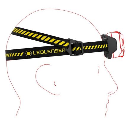 Ledlenser HF6R Work - LED Stmievateľná nabíjateľná čelovka LED/2000 mAh IP68 800 lm 60 h čierna