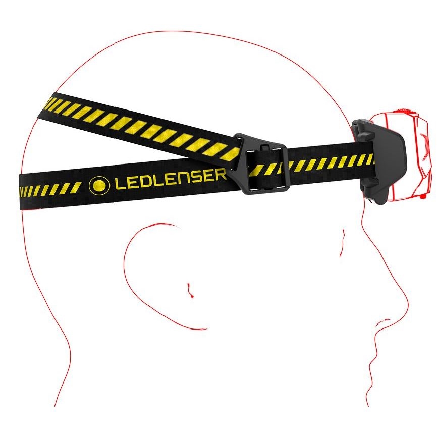 Ledlenser HF6R Work - LED Stmievateľná nabíjateľná čelovka LED/2000 mAh IP68 800 lm 60 h čierna