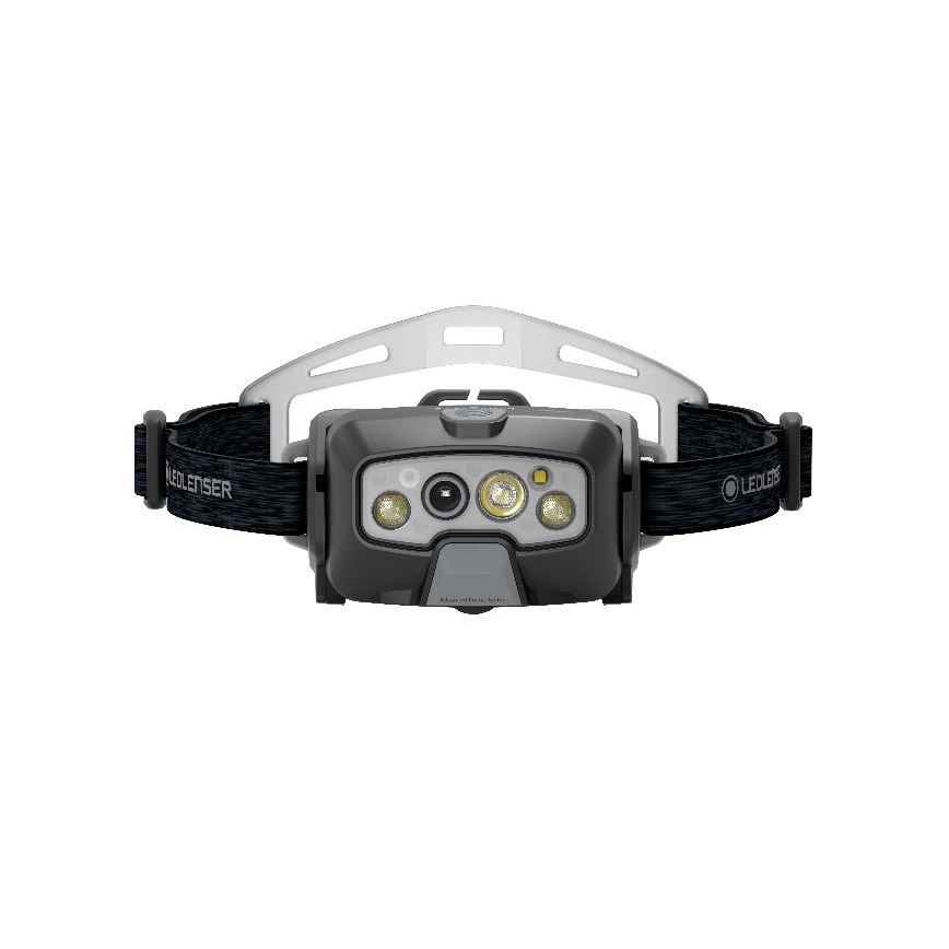 Ledlenser HF8R Core - LED stmievateľná nabíjacia čelovka LED/2000 mAh IP68 800 lm 60 h sivá
