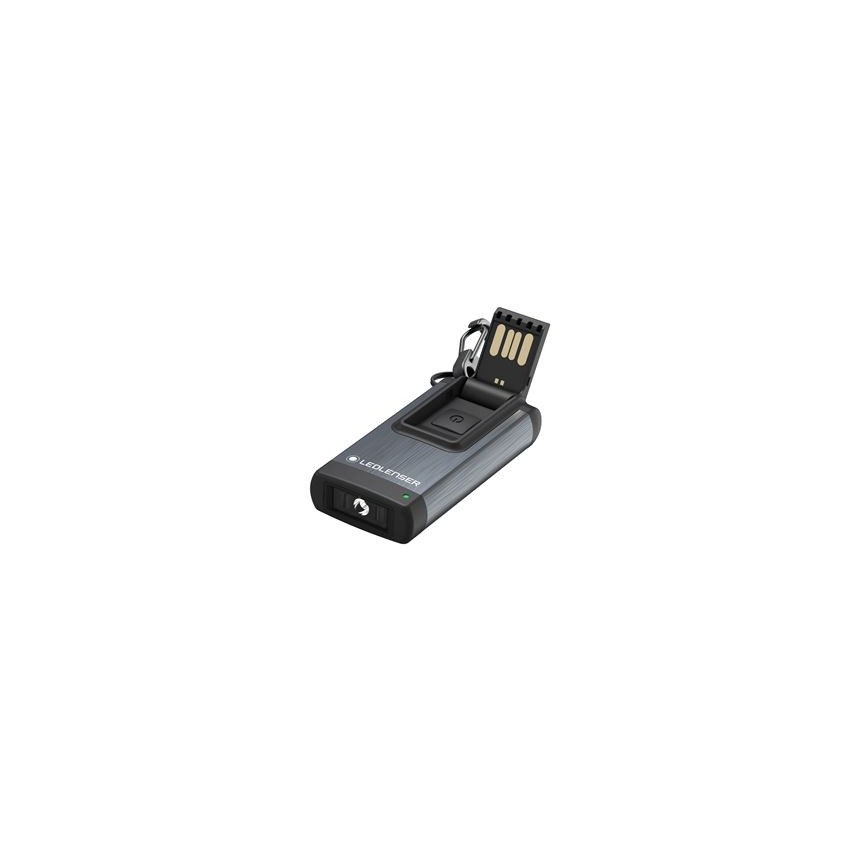 Ledlenser K4R GRAY - stmievateľná nabíjateľná vrecková LED svietilka LED/180 mAh IP2X 120 lm