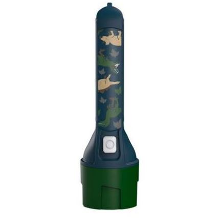 Ledlenser KIDBEAM4 DINO - LED stmievateľná detská baterka LED/2xAAA IP44 zelená