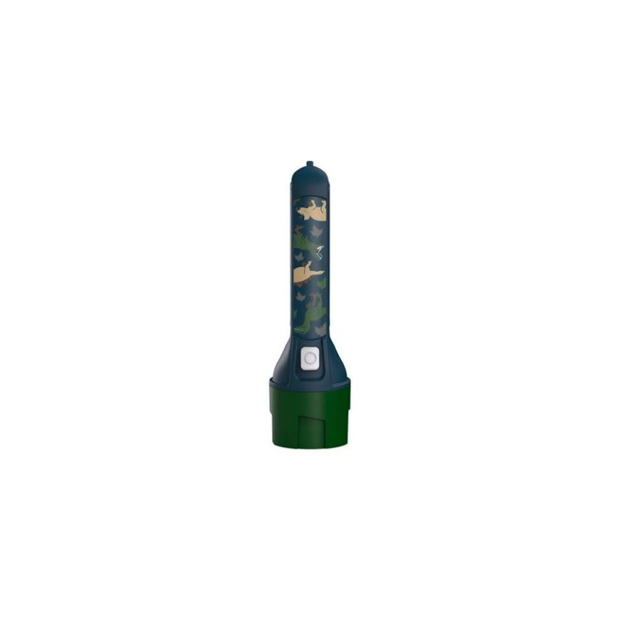 Ledlenser KIDBEAM4 DINO - LED stmievateľná detská baterka LED/2xAAA IP44 zelená