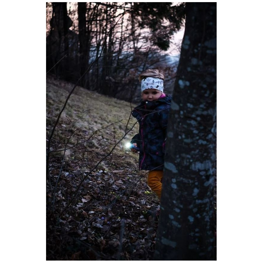 Ledlenser KIDBEAM4 RAINBOW - LED stmievateľná detská baterka LED/2xAAA IP44 fialová