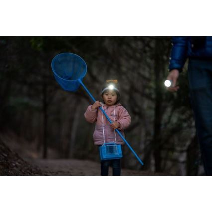 Ledlenser KIDBEAM4 RAINBOW - LED stmievateľná detská baterka LED/2xAAA IP44 fialová