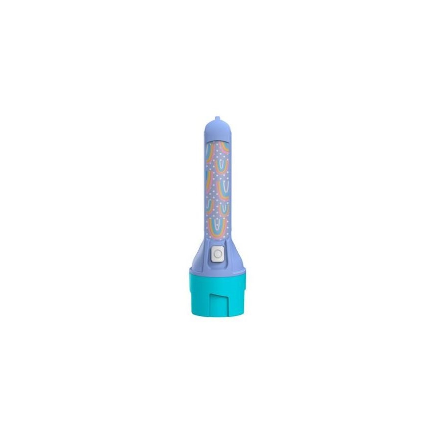 Ledlenser KIDBEAM4 RAINBOW - LED stmievateľná detská baterka LED/2xAAA IP44 fialová