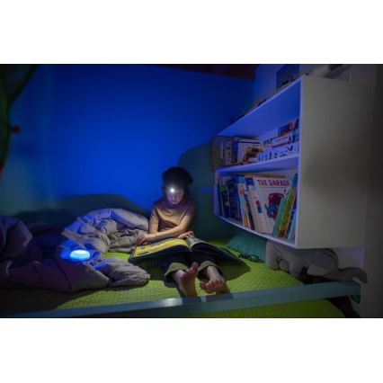 Ledlenser KIDCAMP6 RAINBOW - stmievateľná prenosná LED lampa LED/3xAAA IP44 modrá