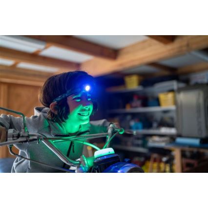 Ledlenser KIDCAMP6 RAINBOW - stmievateľná prenosná LED lampa LED/3xAAA IP44 modrá