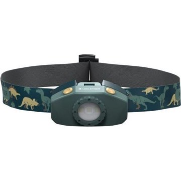 Ledlenser KIDLED2 DINO - LED Stmievateľná detská čelovka LED/1xAAA IPX4 40 lm 20 h zelená