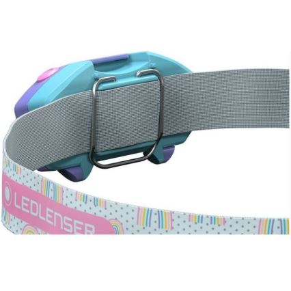 Ledlenser KIDLED2 RAINBOW - stmievateľná detská čelovka LED/1xAAA IPX4 40 lm 20 h fialová