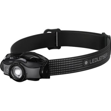 Ledlenser MH5 - stmievateľná nabíjateľná LED čelovka LED/1xAA/750 mAh IP54 400 lm 35 h čierna/šedá