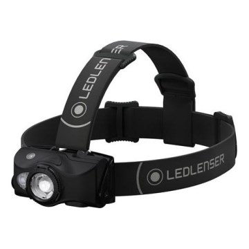 Ledlenser MH8 - LED stmievateľná dobíjateľná čelovka LED/2xAA/1550 mAh IP54 600 lm 60 h čierna