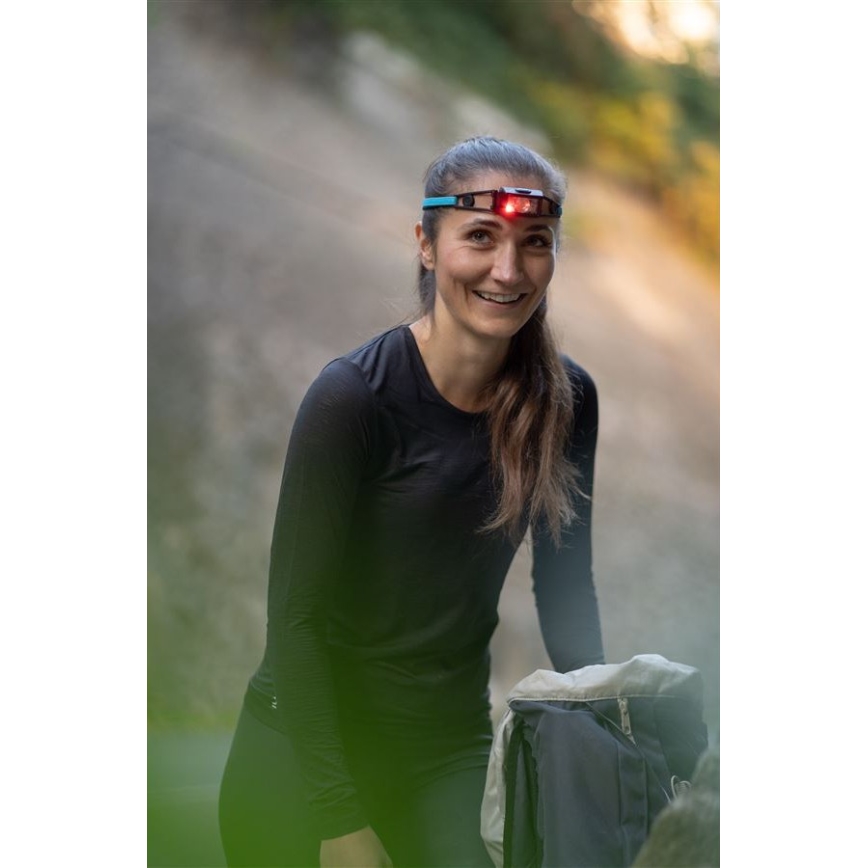 Ledlenser NEO1R - stmievateľná nabíjateľná LED čelovka, 730 mAh, IP67, 250 lm, 15 h, modrá