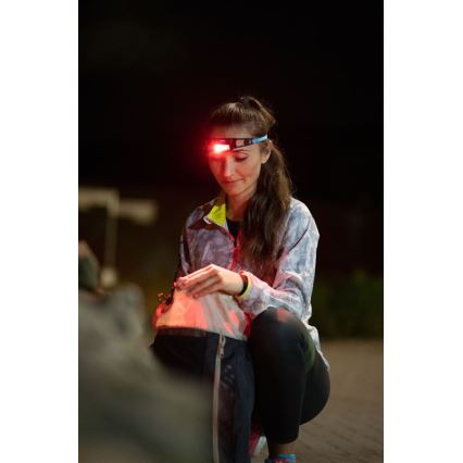 Ledlenser NEO1R - stmievateľná nabíjateľná LED čelovka, 730 mAh, IP67, 250 lm, 15 h, modrá