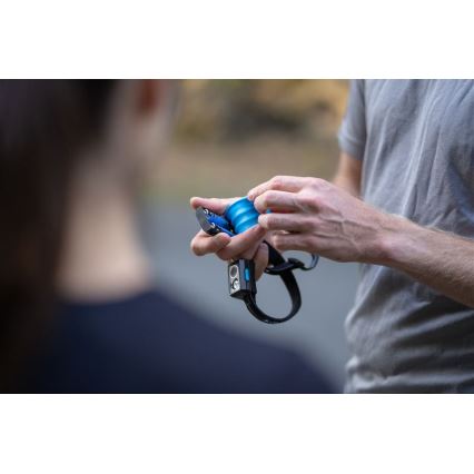 Ledlenser NEO3 - stmievateľná čelovka LED/3xAAA IP54 400 lm 20 h modrá