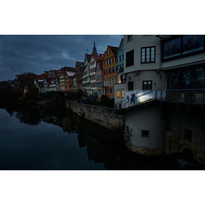 Ledlenser NEO3 - stmievateľná čelovka LED/3xAAA IP54 400 lm 20 h modrá