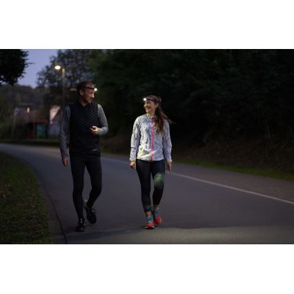Ledlenser NEO5R - LED Stmievateľná nabíjateľná čelovka LED/1800 mAh IP54 600 lm 35 h čierna/biela