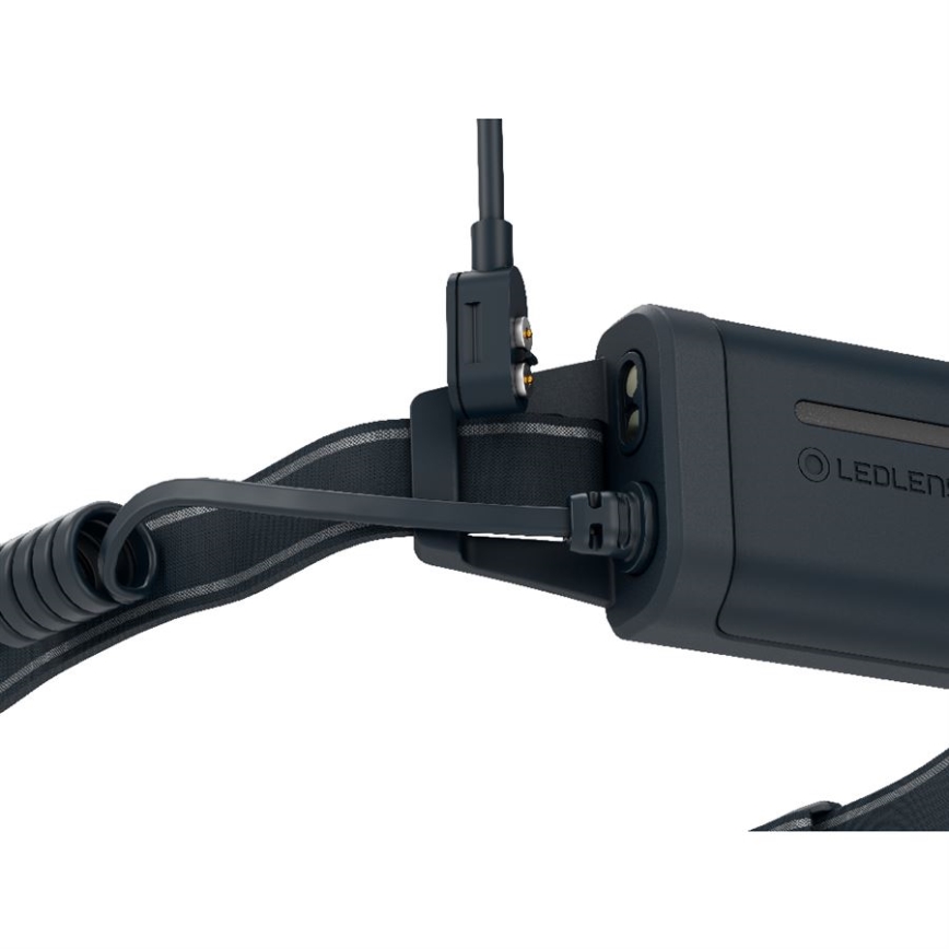 Ledlenser NEO5R - LED Stmievateľná nabíjateľná čelovka LED/1800 mAh IP54 600 lm 35 h čierna/biela