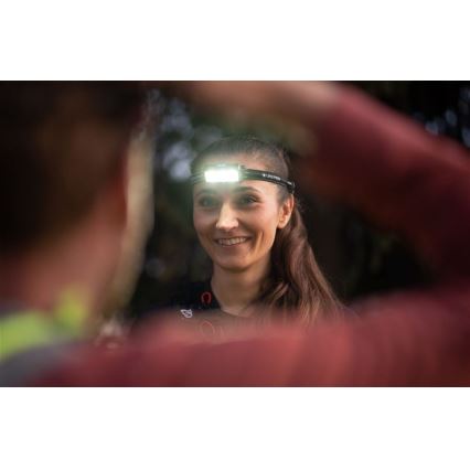 Ledlenser NEO9R - LED stmievaná nabíjateľná čelovka LED/5000 mAh IP54 1200 lm 120h čierna/modrá