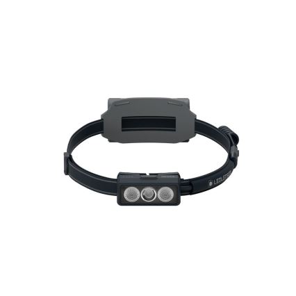 Ledlenser NEO9R - stmievateľná dobíjateľná LED čelovka, 5000 mAh, IP54, 1200 lm, 120 h, čierna/sivá