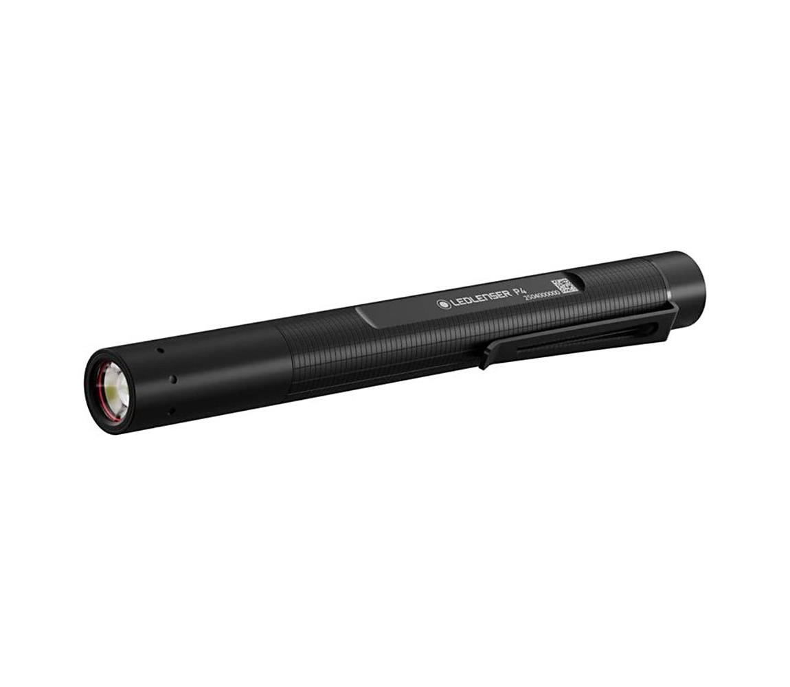 Ledlenser P4 - stlmiteľná LED baterka LED/2xAAA IP54 180 lm 23 h čierna 503098