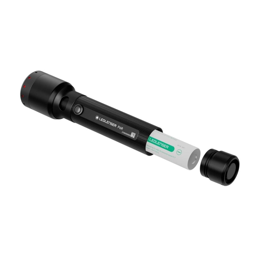 Ledlenser P6R - stmievateľná dobíjateľná LED baterka LED/3000 mAh IP68 1200 lm 65 h čierna