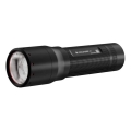 Ledlenser P7 - LED stmievateľná baterka LED/4xAAA IP54 450 lm 25 h čierna