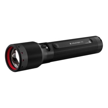 Ledlenser P7R - stmievateľná nabíjateľná LED baterka LED/4600 mAh IP68 2000 lm 80 h čierna