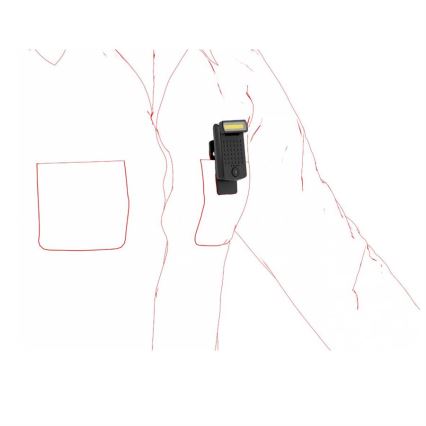 Ledlenser W1R - LED Stmievateľné nabíjateľné pracovné svietidlo s klipom LED/740 mAh IP54 220 lm