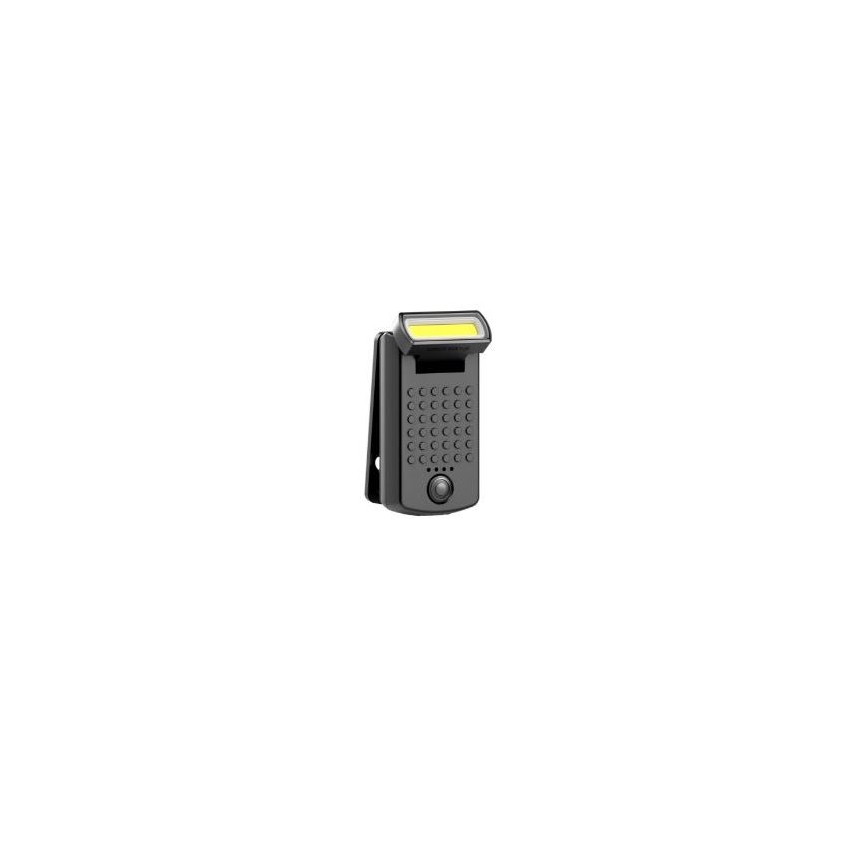 Ledlenser W1R - LED Stmievateľné nabíjateľné pracovné svietidlo s klipom LED/740 mAh IP54 220 lm