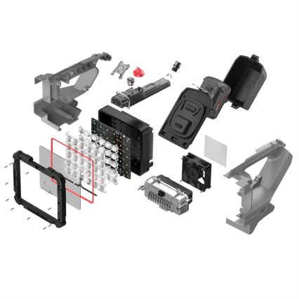 Ledlenser XP30R - stmievateľná nabíjateľná LED baterka, 5000 mAh, IP54, 32000 lm, 16 h, sivá