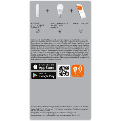 Ledvance - Diaľkové ovládanie SMART+ 2xAAA Wi-Fi