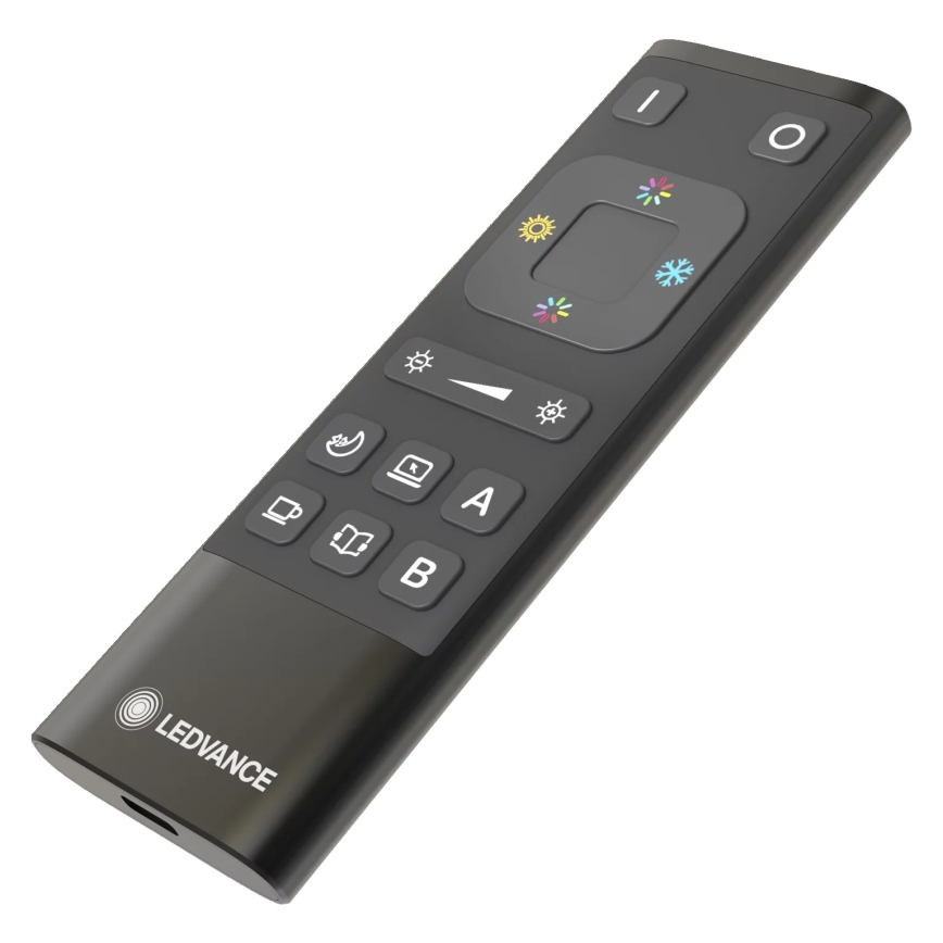 Ledvance - Diaľkové ovládanie SMART+ Wi-Fi 6600 mAh čierna