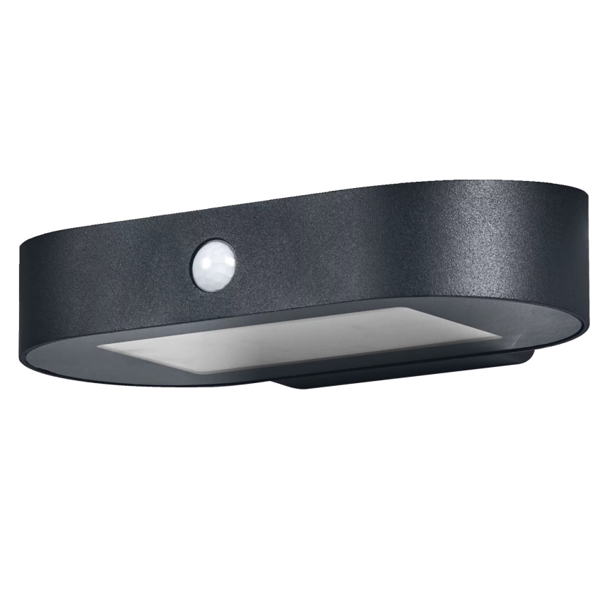 Ledvance - LED solárne nástenné svietidlo so senzorom pohybu a súmraku ENDURA STYLE LED/4W/3,7V 2000 mAh IP44