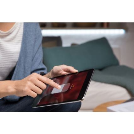 Ledvance - Inteligentný reproduktor Google Nest Mini + LED Stmievateľná žiarovka SMART+ A60 E27/6,5W/230V 2700K