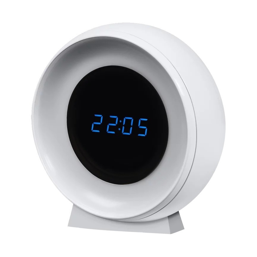 Ledvance - LED Digitálne hodiny s podsvietením NIGHTLUX LED/0,3W/5V 1000mAh 3000/4000/6500K