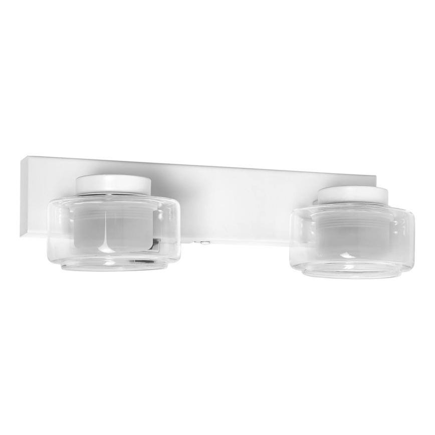 Ledvance - LED Kúpeľňové nástenné svietidlo ORBIS FLAME 2xLED/5,5W/230V 3000/4000K IP44 biela