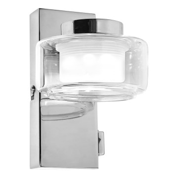 Ledvance - LED Kúpeľňové nástenné svietidlo ORBIS FLAME LED/5,5W/230V 3000/4000K IP44 chróm