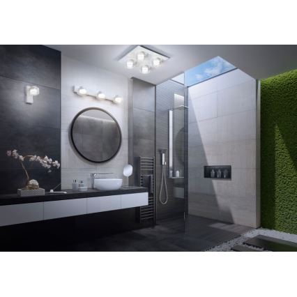 Ledvance - LED Kúpeľňové nástenné svietidlo ORBIS FLAME LED/5,5W/230V 3000/4000K IP44 biela