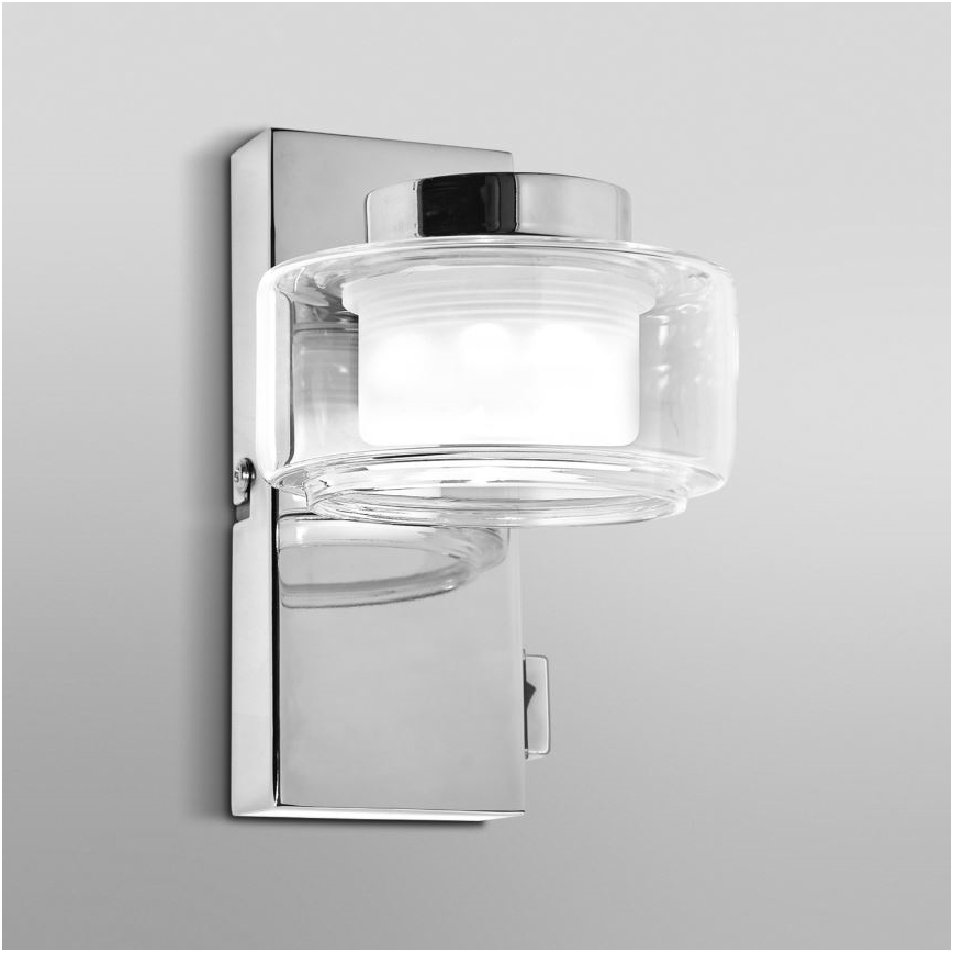 Ledvance - LED Kúpeľňové nástenné svietidlo ORBIS FLAME LED/5,5W/230V 3000/4000K IP44 chróm