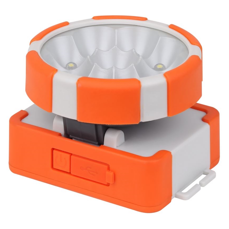 Ledvance - LED Nabíjacia čelovka FLASHLIGHT LED/1,5W/5V 1200 mAh