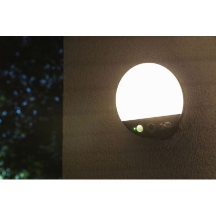 Ledvance - LED Vonkajšie nástenné svietidlo so senzorom a kamerou SMART+ LED/15W/230V Wi-Fi IP44