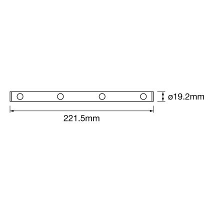 Ledvance - LED Orientačné svietidlo LUMISTIXX LED/0,6W/4,5V