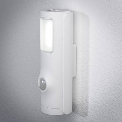 Ledvance - LED Orientačné svietidlo so senzorom NIGHTLUX LED/0,35W/3xAAA IP54